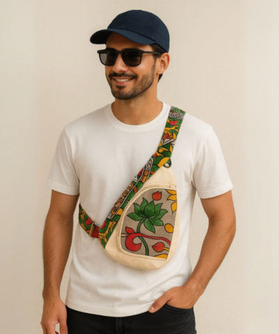 Canvas Cross Body Bag